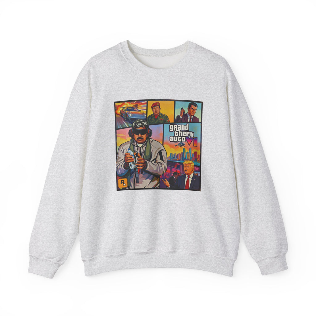 B1 M4DURO — 'Grand Theft Auto VI' Unisex Heavy Blend™ Crewneck Sweatshirt NEW COLORFULL STYLE!