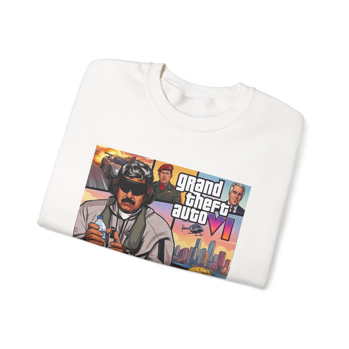 A1 M4DURO — 'Grand Theft Auto VI' Unisex Heavy Blend™ Crewneck Sweatshirt