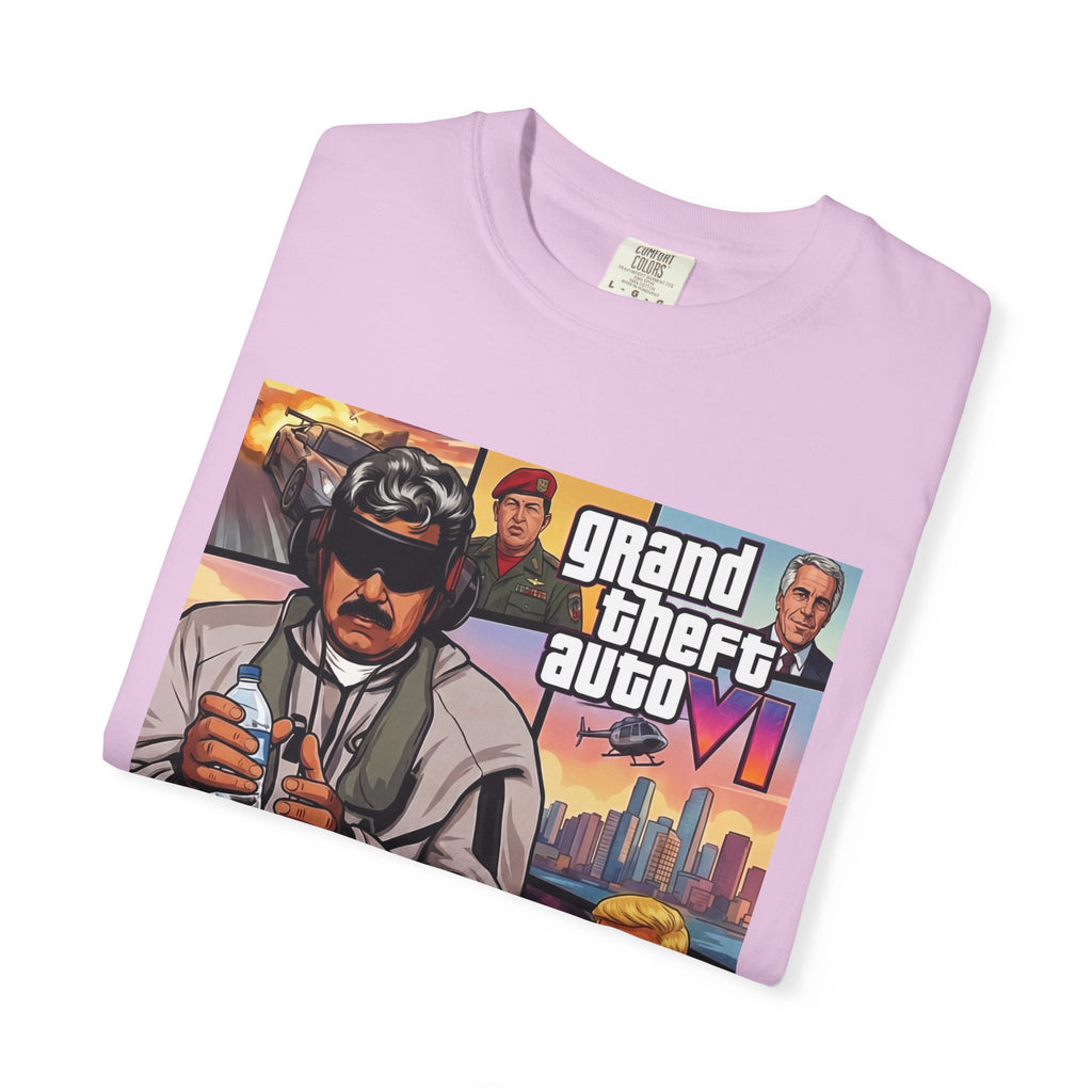 A1 Graphic Tee — 'Grand Theft Auto VI' Collage Design