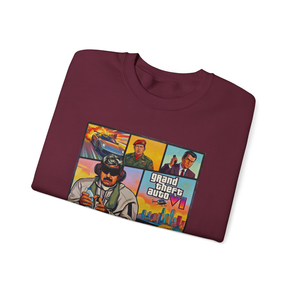 B1 M4DURO — 'Grand Theft Auto VI' Unisex Heavy Blend™ Crewneck Sweatshirt NEW COLORFULL STYLE!