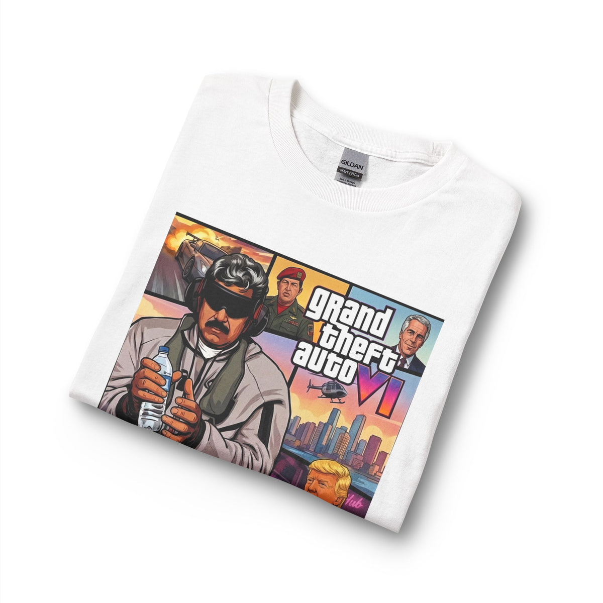 Grand Theft Auto Parody Long Sleeve Tee