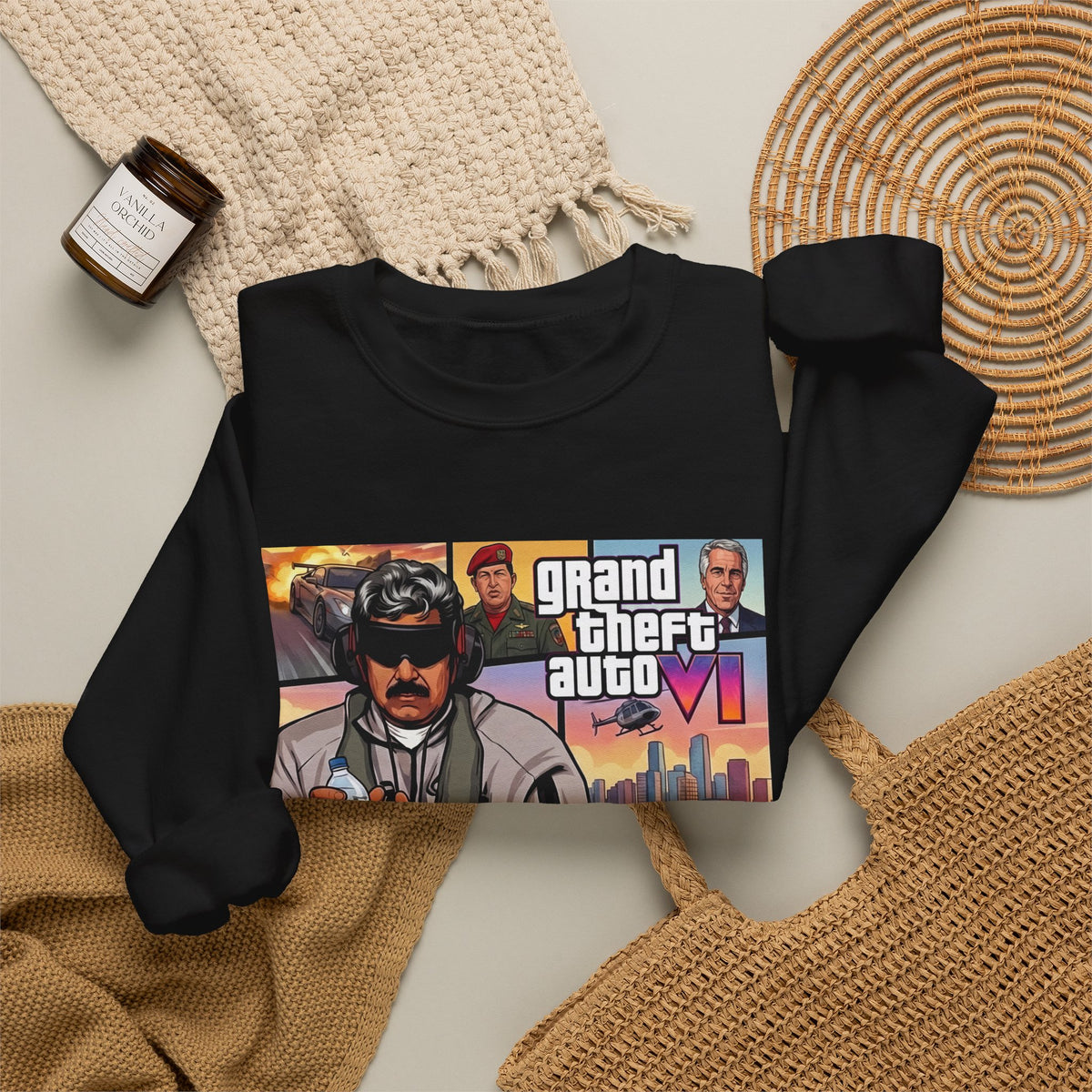 A1 M4DURO — 'Grand Theft Auto VI' Unisex Heavy Blend™ Crewneck Sweatshirt