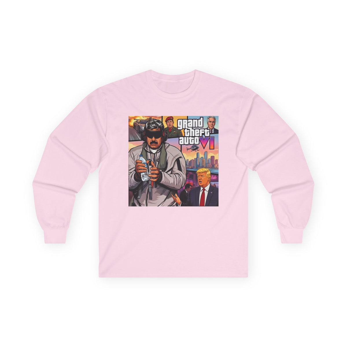 A1 M4DURO - 'Grand Theft Auto VI'  Long Sleeve Tee