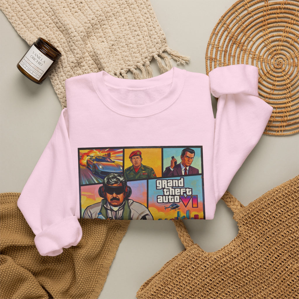 B1 M4DURO — 'Grand Theft Auto VI' Unisex Heavy Blend™ Crewneck Sweatshirt NEW COLORFULL STYLE!