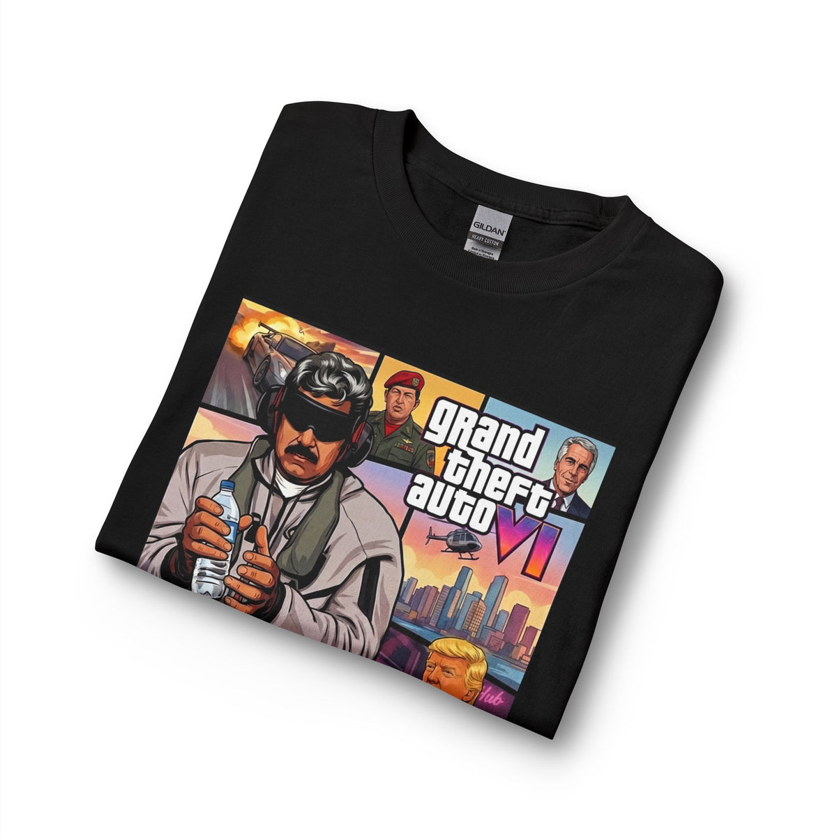 Grand Theft Auto Parody Long Sleeve Tee