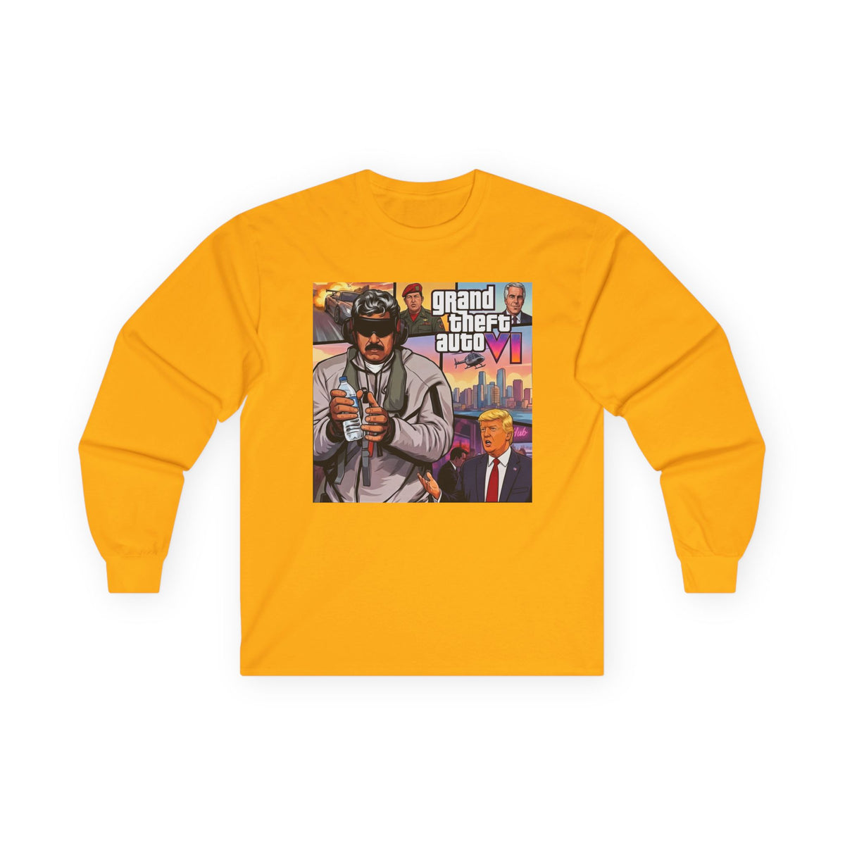 A1 M4DURO - 'Grand Theft Auto VI'  Long Sleeve Tee