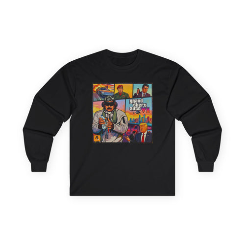 B1 M4DURO - 'Grand Theft Auto VI'  Long Sleeve Tee (NEW COLORFULL EDITION)